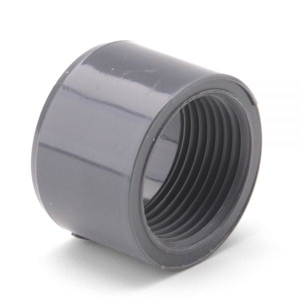 PVCu Reducing Bush Plain x Threaded 1" x 3/4" - London Grow