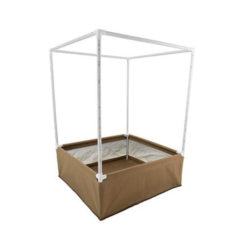 Grassroots Living Soil Trellis Beds 3ft x 3ft - London Grow